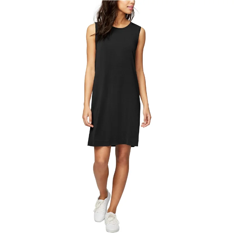 Mini dress with lace trim-Rachel Roy Womens Tencel Draped Back Fit & Flare Dress