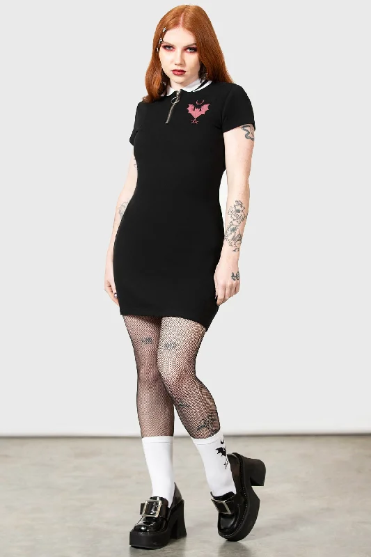 Sexy mini dress for night out-Menace Club Dress